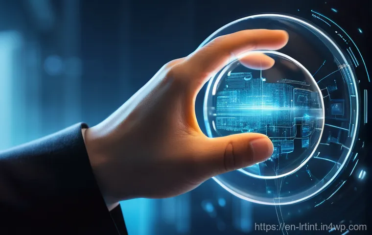 대화형 AI의 인공지능 윤리 가이드라인 - **Prompt: Secure and Private AI Interaction**
    A person (gender-neutral, casually dressed in a co...